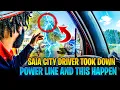 Saia City Driver Took Down Power Line And This Happen SAIA P D