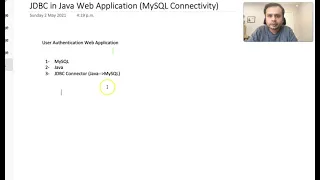 Tutorial-10 JDBC MySQL connectivity in Java Web Application