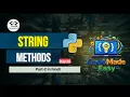 Day 10 Python String Methods part - 2 isidentifier islower isupper join strip More