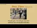 One Time - Justin Bieber THAISUB