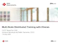 Multi GPU Training with TensorFlow on Piz Daint - Day 2