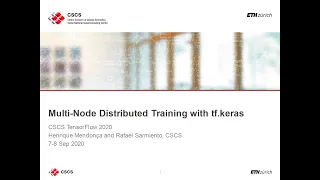 Multi GPU Training with TensorFlow on Piz Daint - Day 2