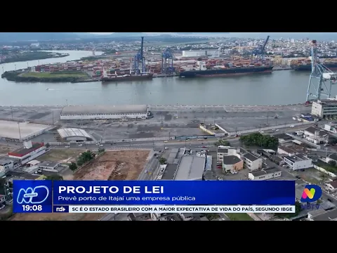 Projeto de Lei pode transformar porto de Itajaí em uma empresa pública