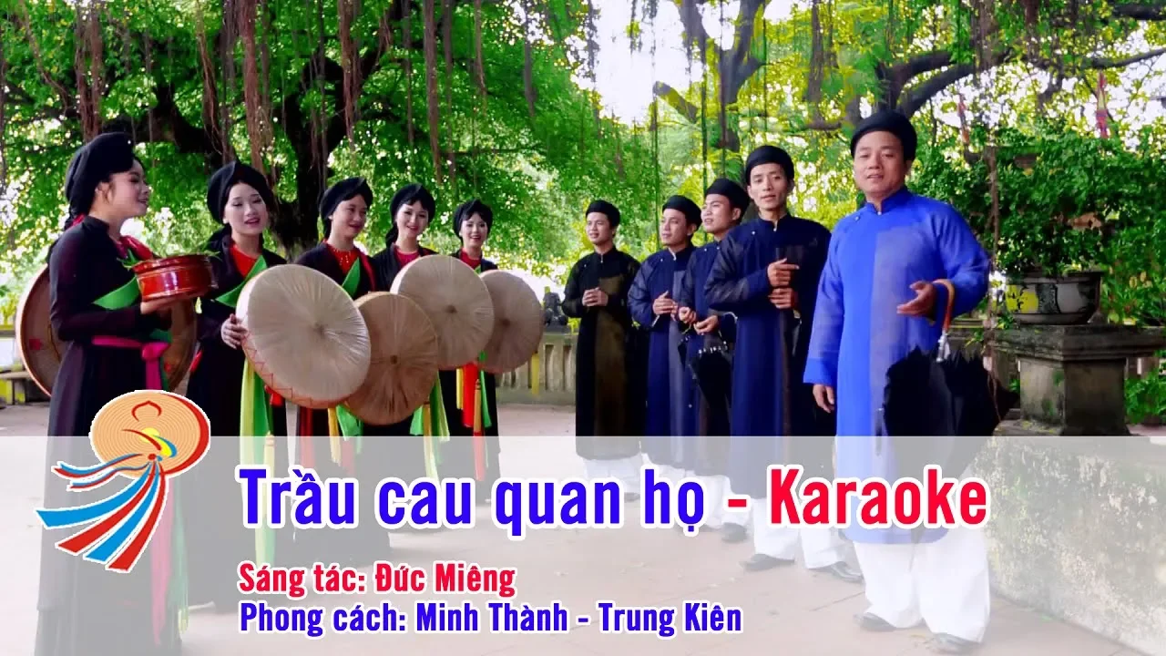 Trầu cau quan họ - Karaoke SONG CA beat chuẩn - Minh Thành Trung Kiên