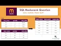 Meesho SQL Hackerank Question Crypto