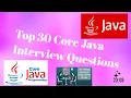 Top Core Java Interview Questions Core Java Interview Questions and Answers Most Asked