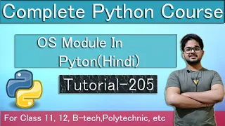 OS Module In Python Creating File folders using python Tutorial 205