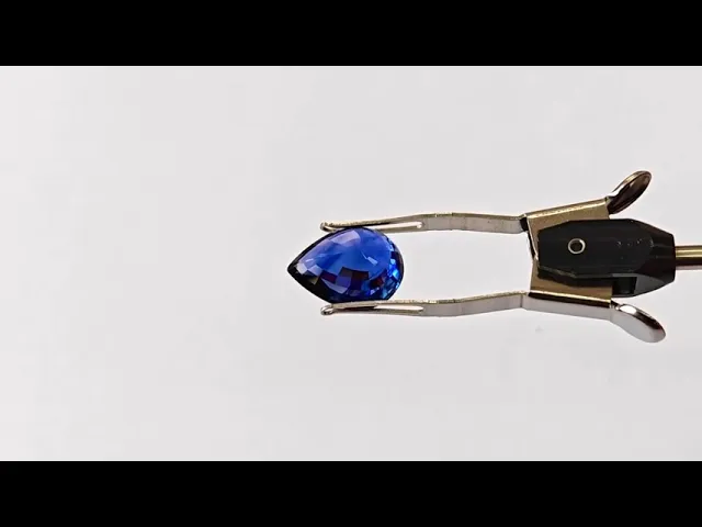 Pear Blue Sapphire 6.87 ct.