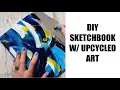 Upcycled notebook