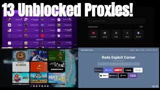 13 UnbIocked Links for School Chromebook Selenite Reds Exploit Galaxy Waves Bonus links