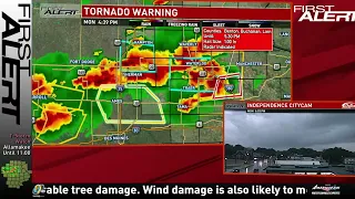 KCRG-TV9 Severe Weather Coverage July 15 2024