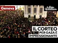 Download Lagu Genova, il corteo per Gaza è impressionante: i portuali bloccano \