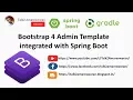 Bootstrap 4 Admin Template integrated with Spring Boot