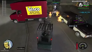 SAMP Doing forklift driver job with countless chaos