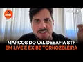 Download Lagu Marcos do Val desafia STF em live e exibe tornozeleira