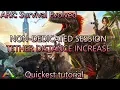 ARK Survival Evolved Non-Dedicated Session Tether Distance Increase Tutorial pc up-to-date