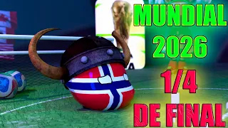 Mundial 2026 - 4TOS DE FINAL - Countryballs 3D