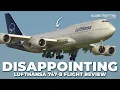 DISAPPOINTING - Lufthansa 747-8 Economy Class Review