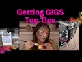 Getting GIGS - Top Tips for Getting More Face Painting Gigs Arielpaints