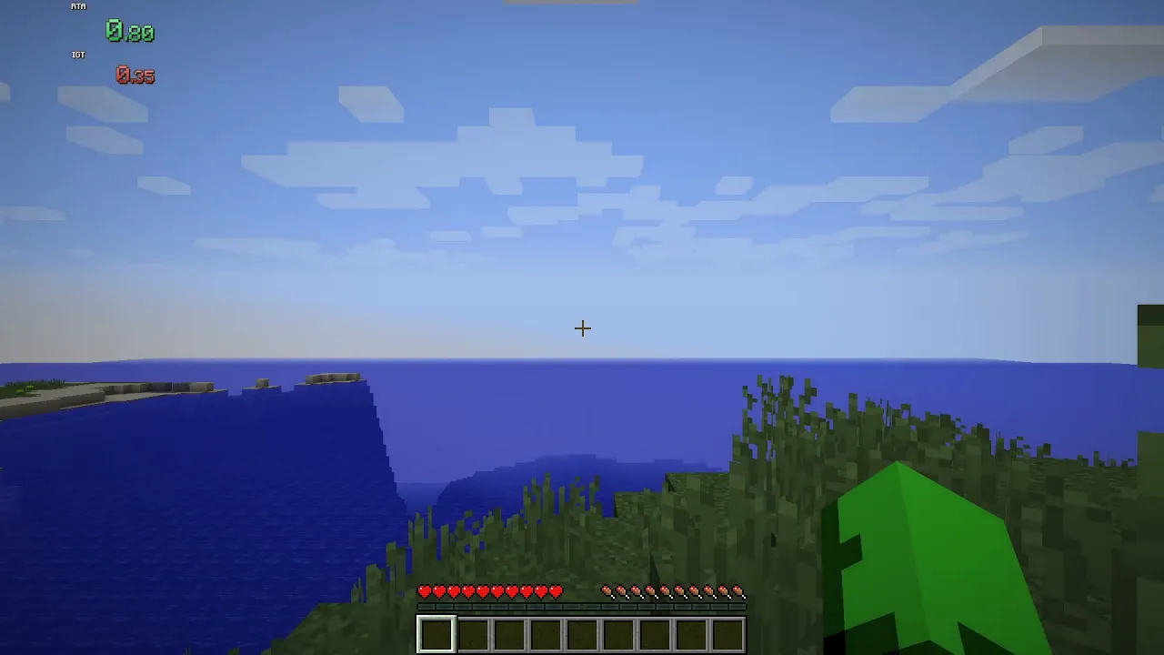 Entering The Minecraft End In Under 20 Seconds