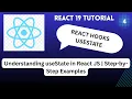 React useState Hook Tutorial for Beginners Easy Examples Explained React Js Tutorial Part - 4
