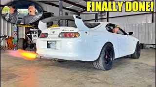 We Finally Finished Our 1,000HP MK4 Supra!