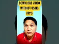 Lagu HOW TO DOWNLOAD FACEBOOK VIDEO WITHOUT USING ANY APPS #downloadfacebookvideo #viral #howtodownload #