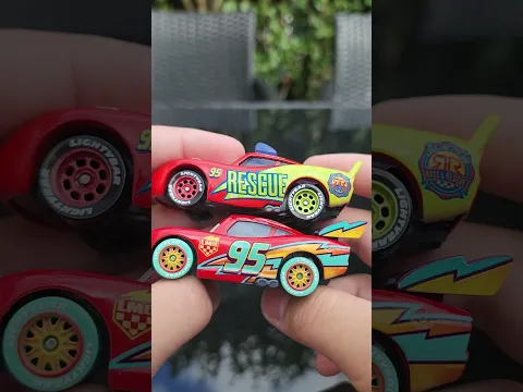 new disney cars lightning mcqueen race to celebrate comparison