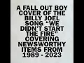Download Lagu Fall Out Boy - We Didn't Start the Fire (Lyric Video)