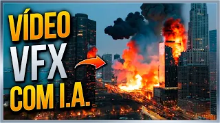 Crie EFEITOS CINEMATOGRÁFICOS com IA de forma FACIL E GRATUITA! GEN-3 RUNWAY