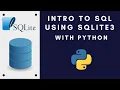 SQL Tutorial for beginners 1 Introduction to Sqlite3 module in Python CREATE and INSERT