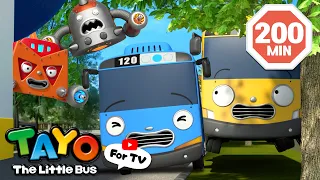 [200 Min📺] ¡Juguemos a las escondidas! | Caricaturas para Niños | Tayo El Pequeño Autobús