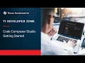 Getting Started with Code Composer Studio Theia