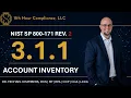 NIST SP 800-171r2 3 1 1 Account Inventory in GCC High