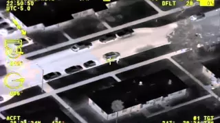stolen car suspect bailout and arrest
