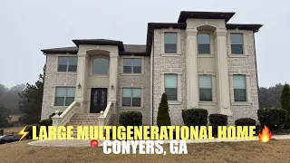 HUGE Luxury Home in a Beautiful Conyers GA Neighborhood 825 000 MUST-SEE