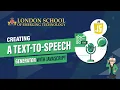 Creating a Text-to-Speech Generator with JavaScript Step-by-Step Tutorial