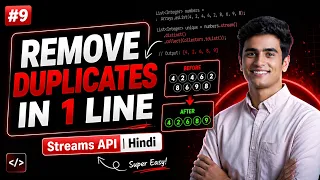 Java Stream API Remove Duplicate Elements CSwithVK