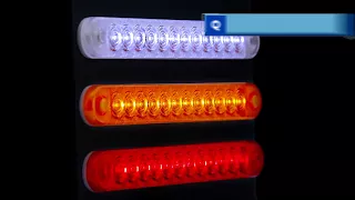 Video: LED markeringslicht rood | 12-24v | 50cm. kabel | M10MV-800R