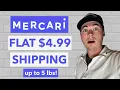 Mercari is Turning Back the Clock with these New Shipping Rates 4 99 for 1-5 lb Packages