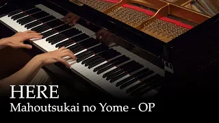 here mahoutsukai no yome op piano 