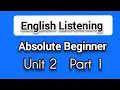 English Vocabulary Practice Unit 2 Part 1