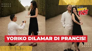 Yoriko Angeline Dilamar Aldio Oekon di Prancis, Momen Romantis di Istana Versailles