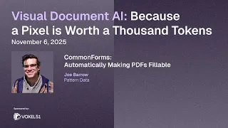 CommonForms Automatically Making PDFs Fillable
