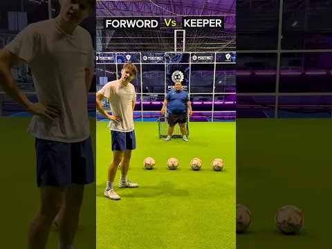 Forward vs GIANT Goalkeeper 😳⚽ Is It Even Possible to Score?! 🧤🔥