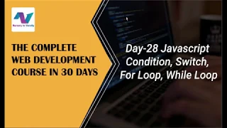 Javascript Conditional Statements For loop While Loop free online course