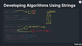 3 Developing Algorithms Using Strings