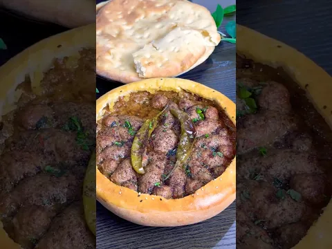 Easy kofta & bread recipe #cooking #shorts