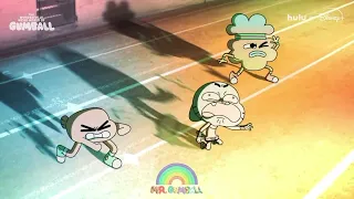 Gumball probando el Komodo 3000