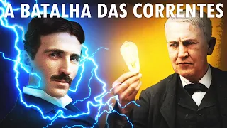 O início da eletricidade | Por que CORRENTE ALTERNADA e não CONTÍNUA ??